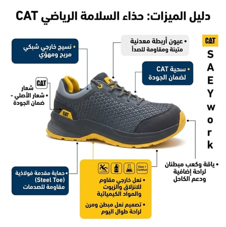 حذاء سلامة سفتي شوز safety shoes