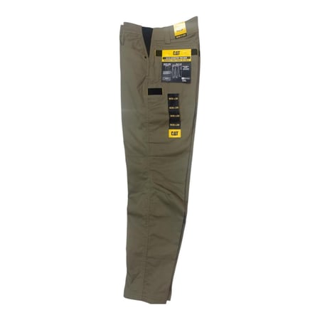 بنطلون عمل لون بيج 1810075710 CAT Workwear Pants Beige
