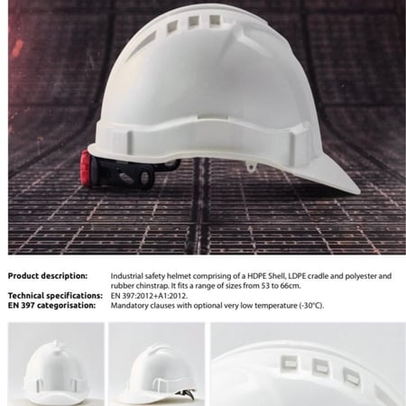 خوذة عمال - HELMET - HARD CUP