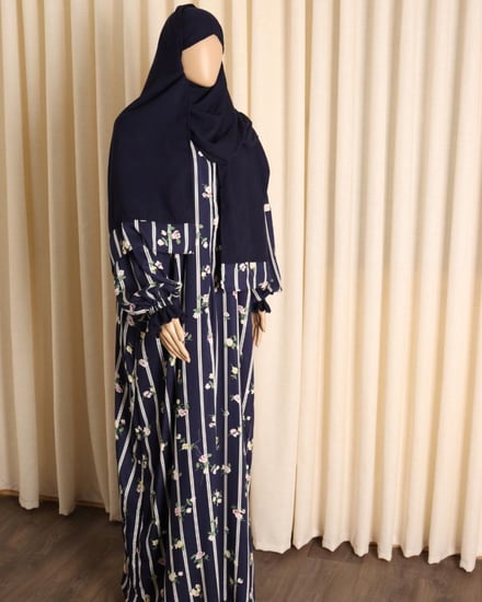 لباس صلاة قطن بطرحة متصلة