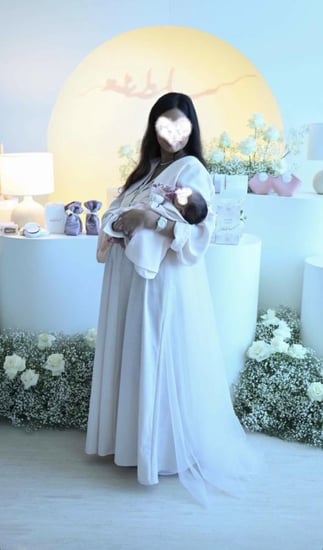 فستان للام قطعتين