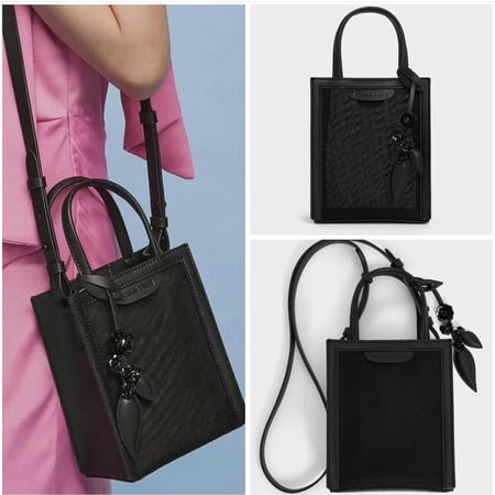 شنطة تشارلز اند كيث اسود