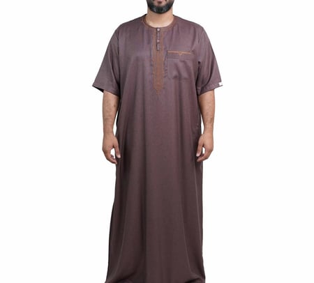 ثوب منزلي مطرز