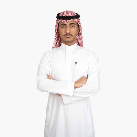 ثوب سعودي رجالي كم ساده