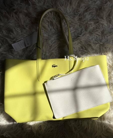 شنطة لاكوست "أصفر"