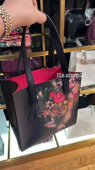 شنطة تيد بيكر اسود - حجم صغير