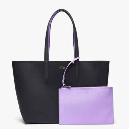 شنطة لاكوست دبل فيس - بنفسجي