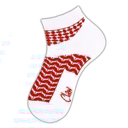 شماغ قصير أبيض