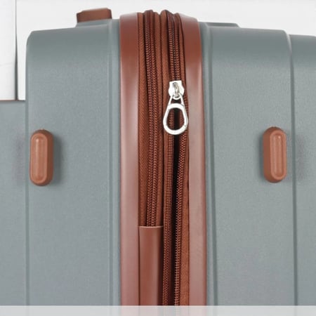 طقم شنط سفر قطعتين من ماركة AVIATOR – مقاس 24 + 20 إنش – بولي بروبلين متين – عصا سحب عريضة