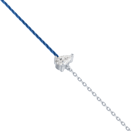 أساور خيوط وفضة-دمعة