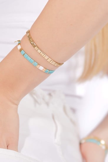 Turquoise  bracelet  - Beads Bracelet