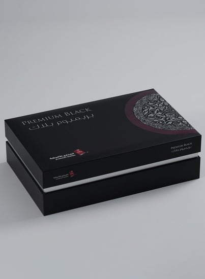 قماش كتان مقلم زخارف