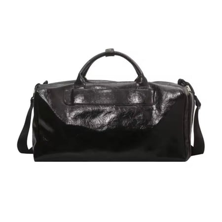 BLACK TRAVEL BAG + STRAP