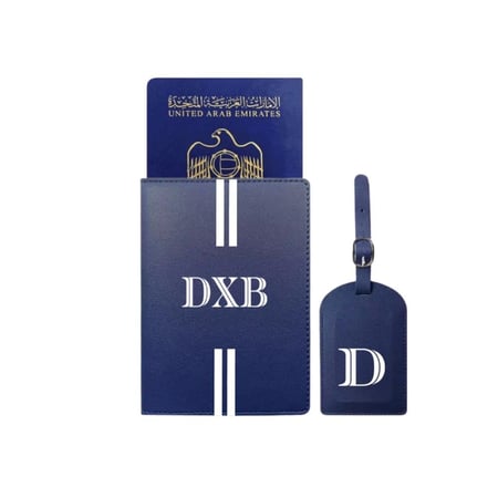 PSSPORT CASE + TRAVEL TAG
