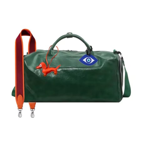 TRAVEL BAG + STRAP + CHARMS