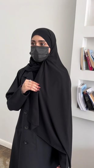 طرحة ربط حبة واحدة