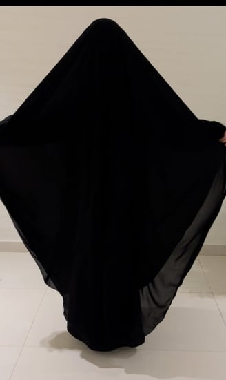 تفصيل خمار (أسود)