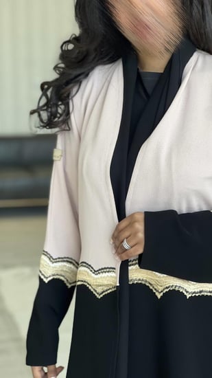 كريب سراميك مع تطريز