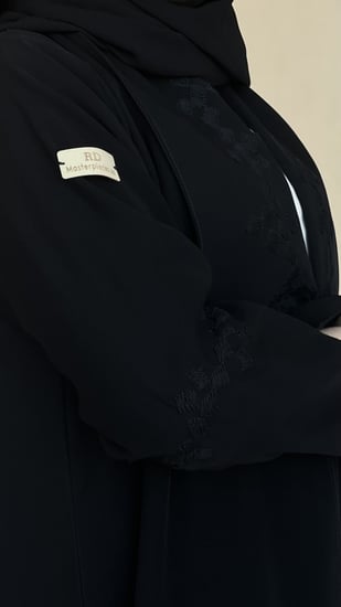 كريب اندونيسيي مع قلاب تطريز خفيف ناعم