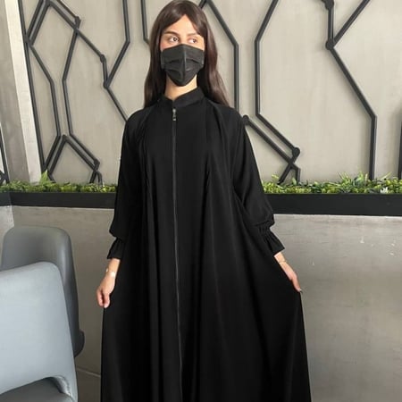 عباية كلوش سحاب