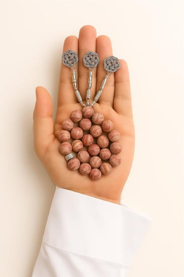 سبحة الجاسبر الأحمر