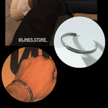 اسوارة ستيل رجالية