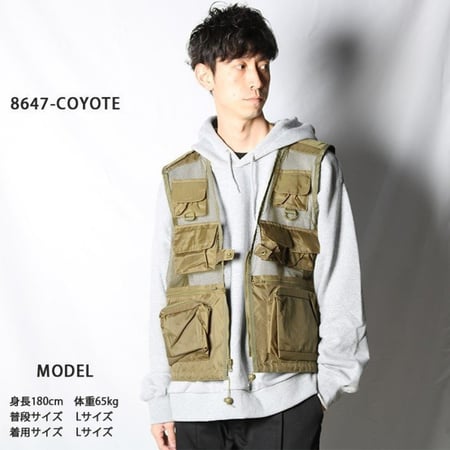 سترة تكتيكية صيفية من Rothco - سترة عسكرية صيفية تحتوي 9 جيوب