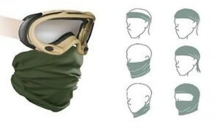 قناع وجه تكتيكي Condor Multi Wrap 212 - قناع تكتيكي