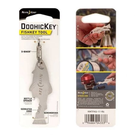 تعليقة صياد السمك DOOHICKEY KMTFKS-11-R6 فضي