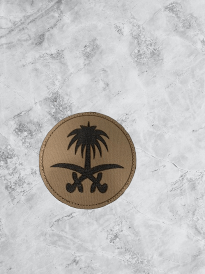 شعار سيفين دائري