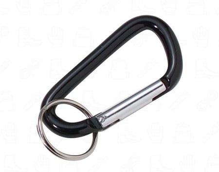 طقم حلقة تسلق Carabiner with Keyring 281