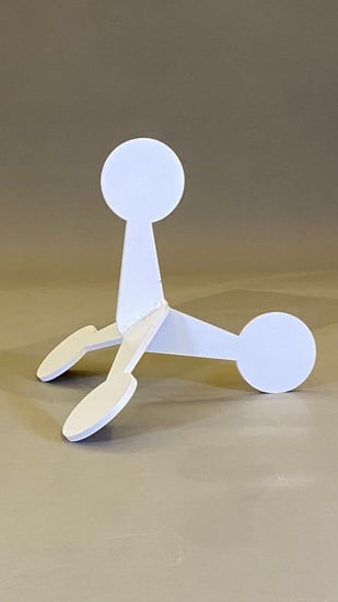 هدف رماية حر الحركة - هدف رماية مسدس مصنوع من الحديد بسماكة 8 ملي