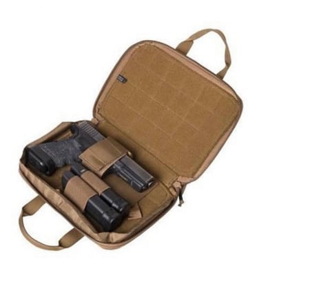 شنطة حفظ سلاح مفرد من Helikon Tex, مصنوع من النايلون, اللون البني