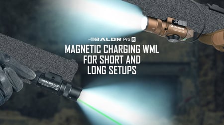 كشاف مع ليزر  Olight Baldr Pro R