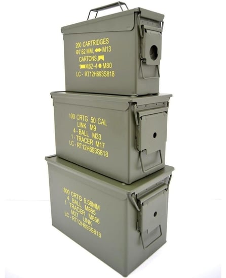 صندوق ذخيرة - صندوق حفظ الرصاص