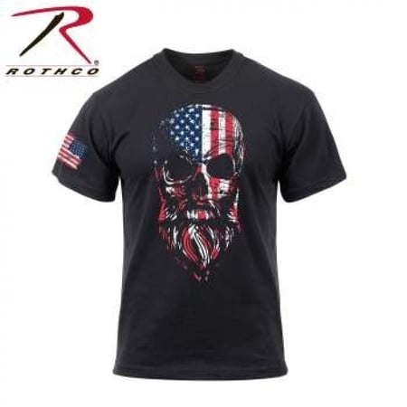 فنيلةRothco US Flag Bearded Skull