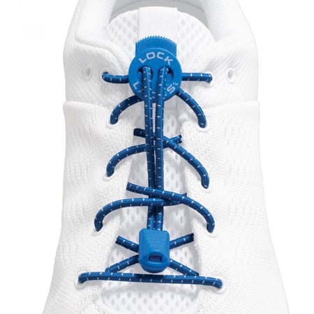 أربطة حذاء مرنة, لا تحتاج إلى ربط, من Lock Laces, تأتي بألوان متعددة