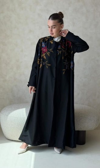 عباية ورده ليمونيوم