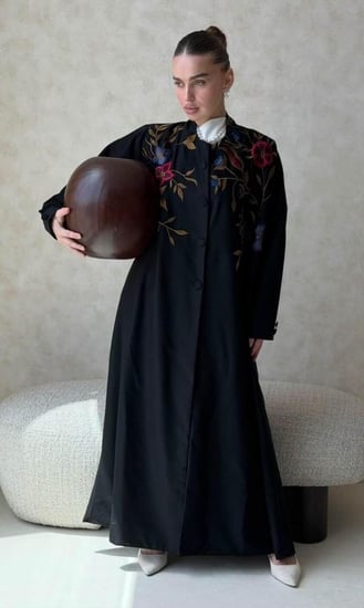 عباية ورده ليمونيوم