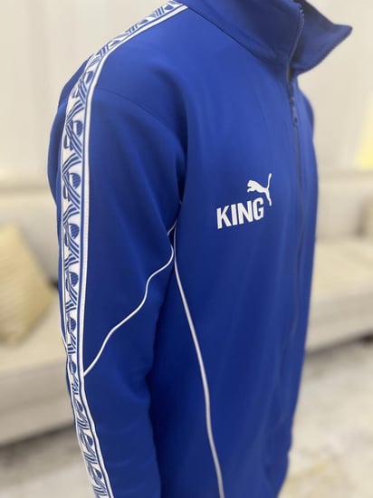 الهلال شيخة كاجول جاكيت 25-26 أزرق أبيض كبار