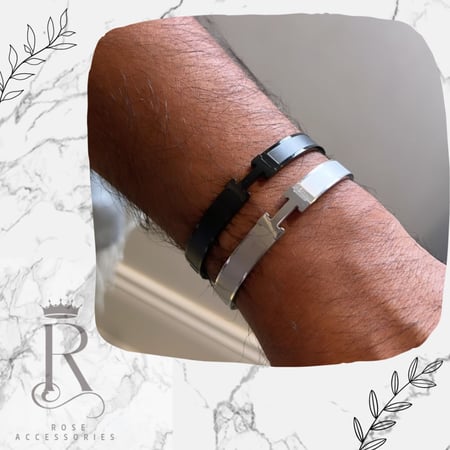 اسورة هيرمز معدن ستان ستيل مطلية