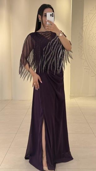 فستان قطعتين فخم للمناسبات