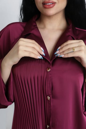 فستان مناسبات توتي مزين بحزام ناعم