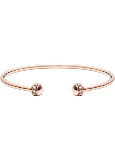 اسواره مفتوحه برأس ذهب والماس متحرك - نحيف