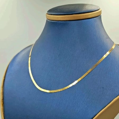 Flat Chain 18k - عقد ذهب عيار ١٨