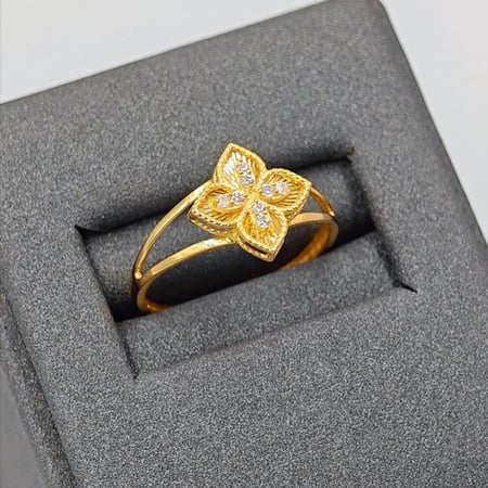 طقم ذهب عيار 21 - 21K Gold Robin Coin set