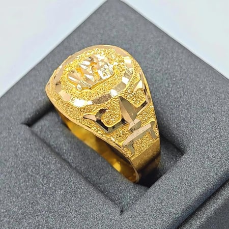 21K Gold Ring - خاتم ذهب عيار 21