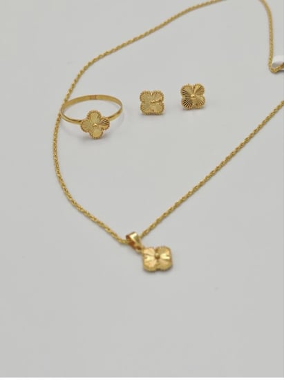 طقم ذهب عيار 21 - 21K Gold Set