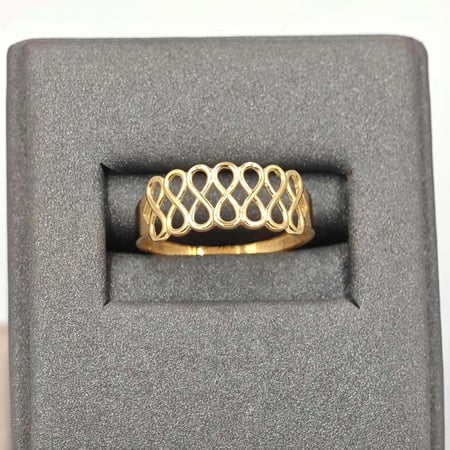Ring 18k Gold -خاتم ذهب عيار 18