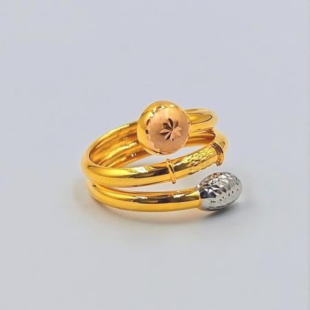 21K Gold Ring - خاتم ذهب عيار 21